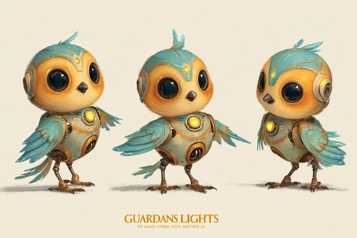 Lumas — mechanical bird companions